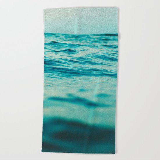 Aqua Sea Beach Towel