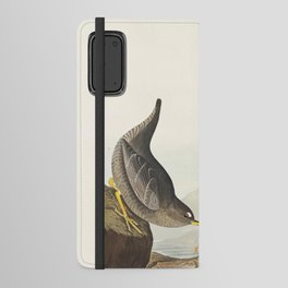 Columbian Water Ouzel and Arctic Water Ouzel from Birds of America (1838) by John James Audubon Android Wallet Case