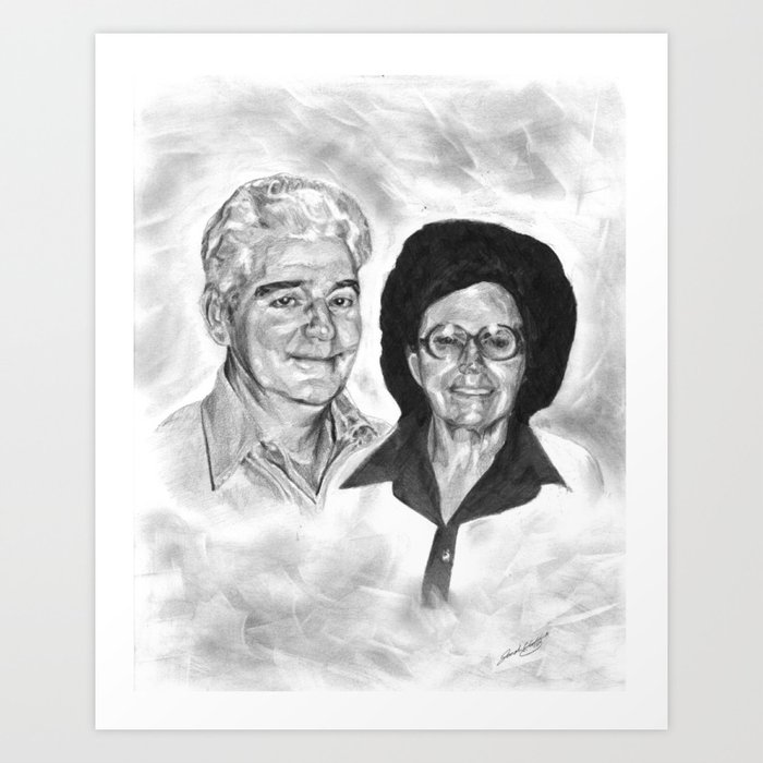 Woodrow & Karen Erwin Art Print