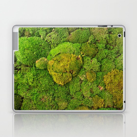 Green moss carpet No2 Laptop & iPad Skin