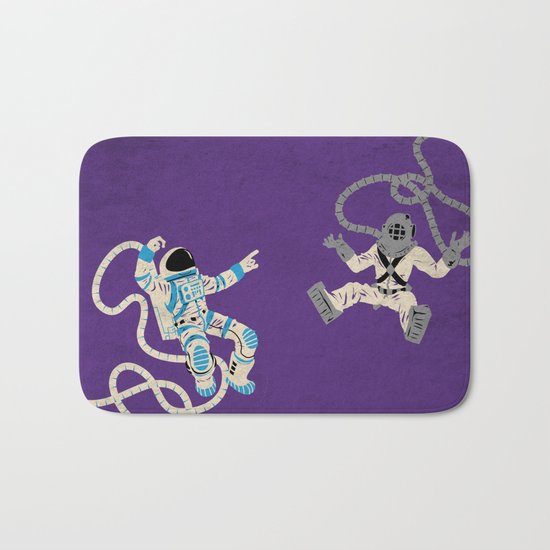 Strange Encounters Bath Mat