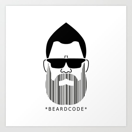 Beardcode Art Print