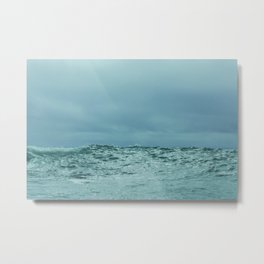 Ocean + Sky Metal Print