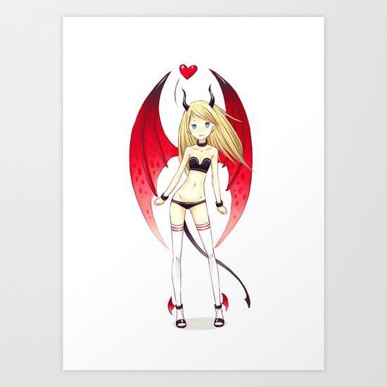 Succubus Art Print