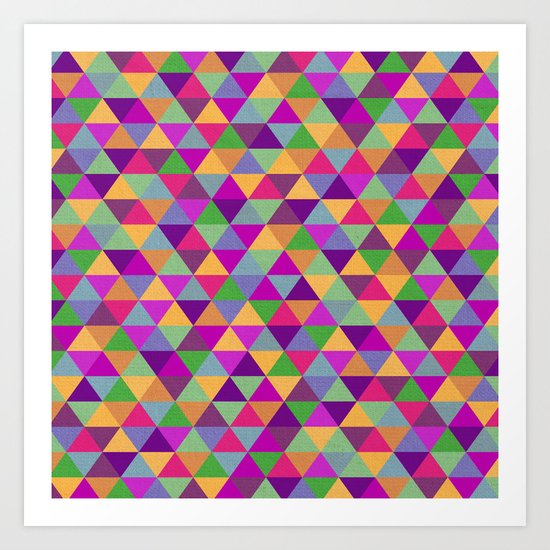 In Love with ▲ Art Print