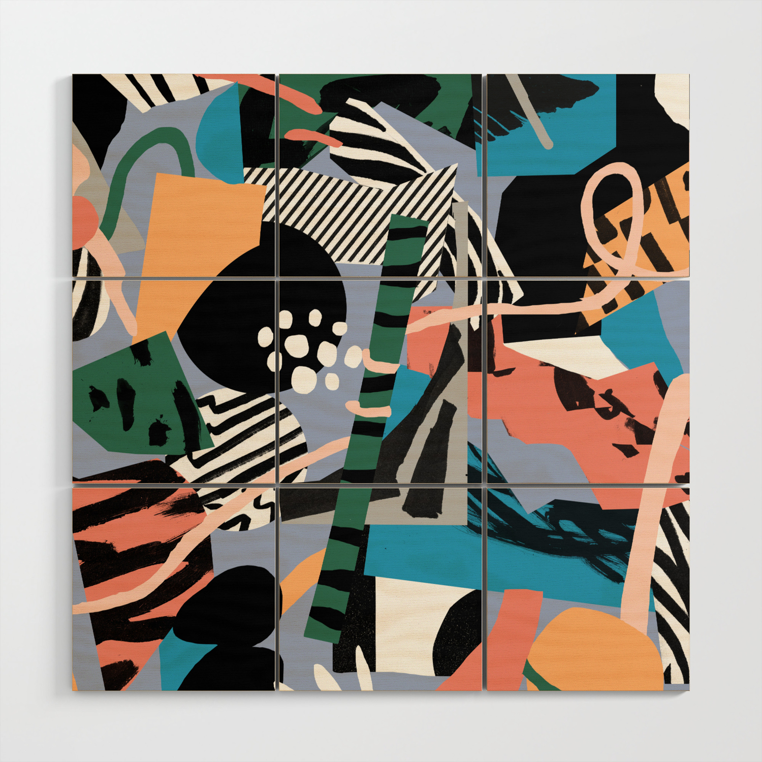 Sticked Wood Wall Art By Marceloromero Society6