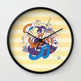 Popeye & Olive Wall Clock