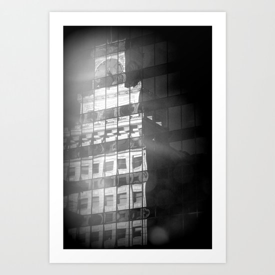 black and white dream Art Print