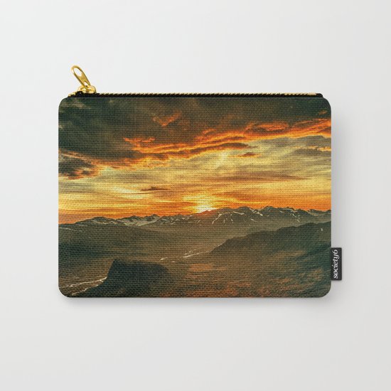 Mountains Ablaze Carry-All Pouch