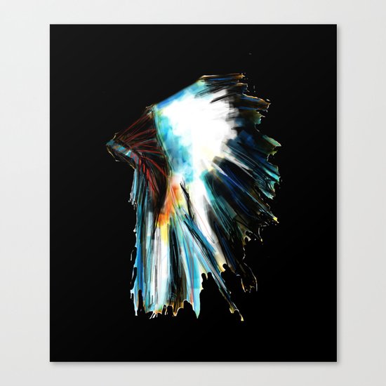 Headdress Canvas Print