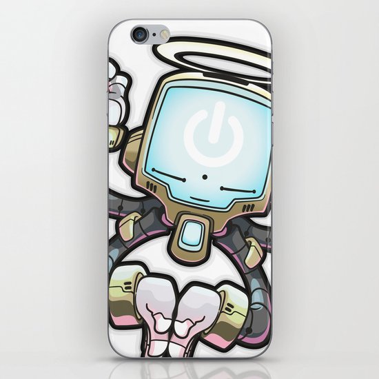 CONNECT_Bot022 iPhone & iPod Skin