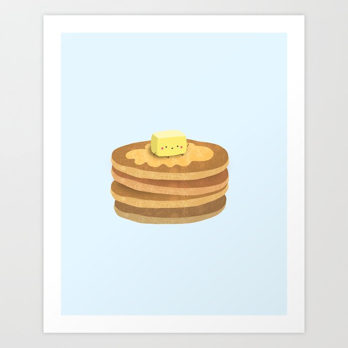 pancakes Art Print