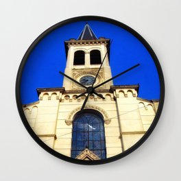Argentina Photography - Beautiful Church In Buenos Air Wall Clock