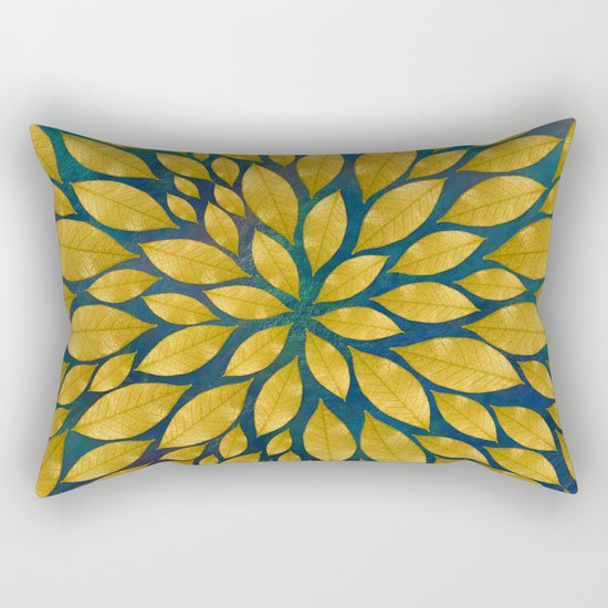 Petal Burst #18 Rectangular Pillow