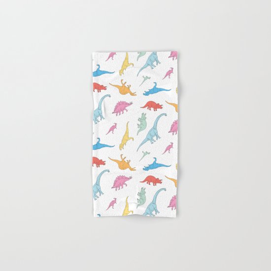 Dino Doodles Hand & Bath Towel