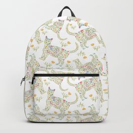 Flowercats, flowers and cats Backpack