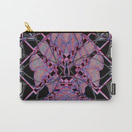 Abstract 3D human flower Carry-All Pouch