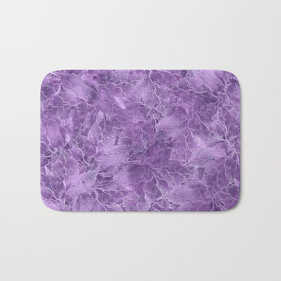 Frozen Leaves 15 Bath Mat