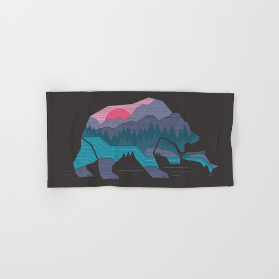 Bear Country Hand & Bath Towel