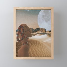 desert Framed Mini Art Print