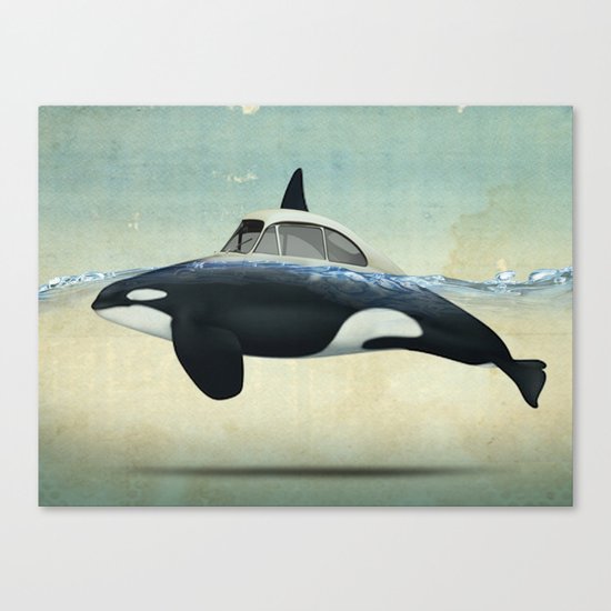 killer car Canvas Print