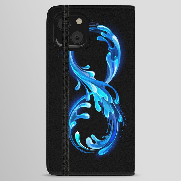 Infinity of Cold Water iPhone Wallet Case