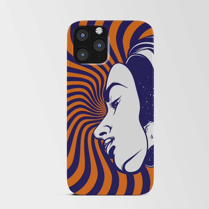 Face illusion iPhone Card Case