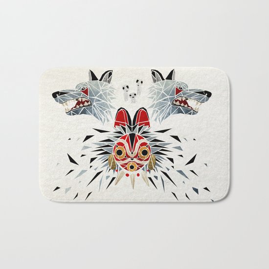 mononoke princess Bath Mat