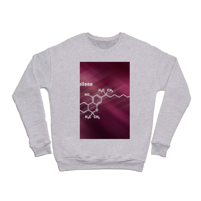 Nabilone synthetic cannabinoid, Structural chemical formula Crewneck Sweatshirt