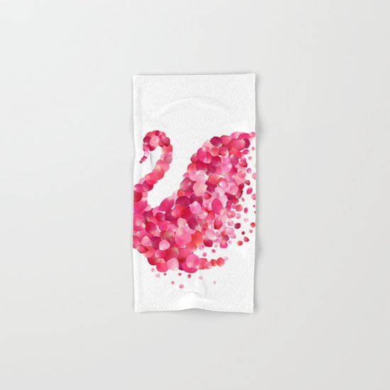 Swan Hand & Bath Towel