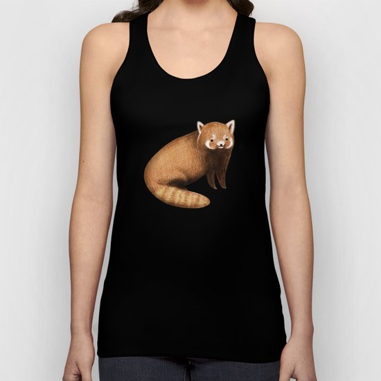 Red Panda Unisex Tank Top