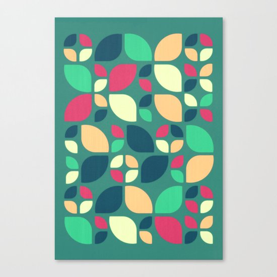 Vintage Spring Pattern II Canvas Print