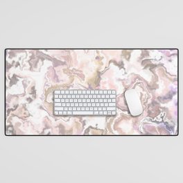 Abstract Marble Texture 198 Desk Mat