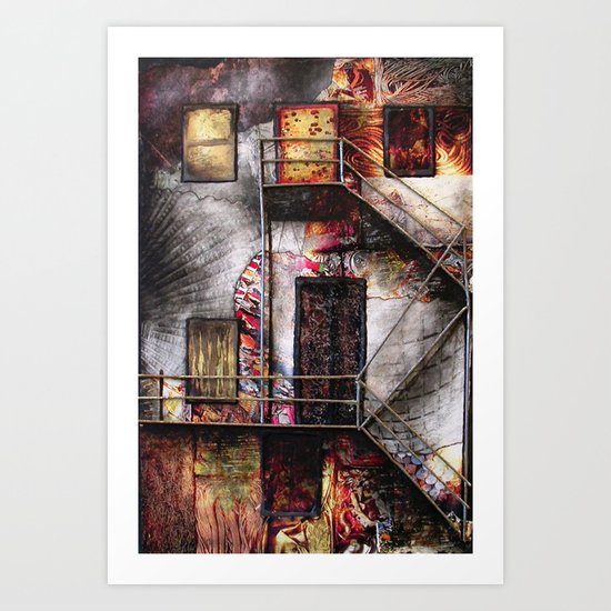 Urban Building Art Print