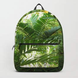 Tropical Garden Paradise 2 Backpack | Tropical, Digital, Tahiti, Vaction, Palmtrees, Photo, Jungle, Travel, Hawaii, Adventure 