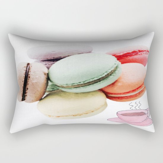 Tea Time Rectangular Pillow