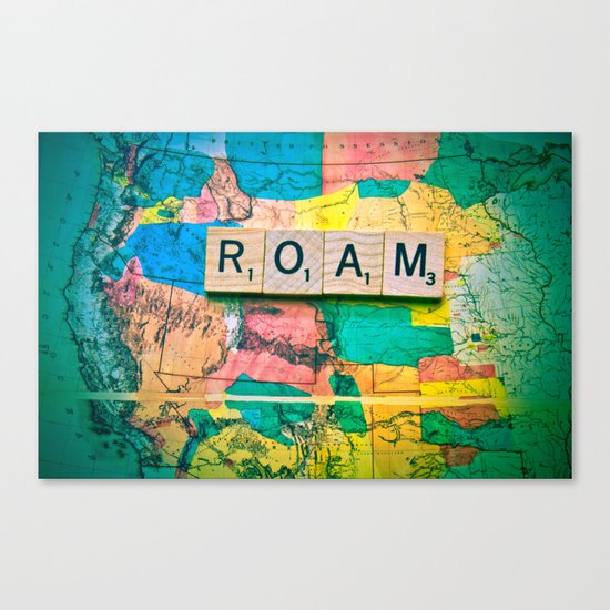 ROAM Canvas Print