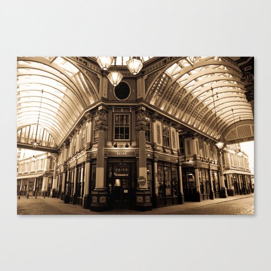 Leadenhall Market London Canvas Print