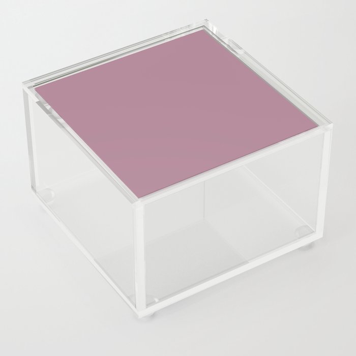 Cinereous Mauve Acrylic Box