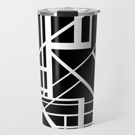 Roadway Of Abstraction - Interstate Abstract Path Travel Mug