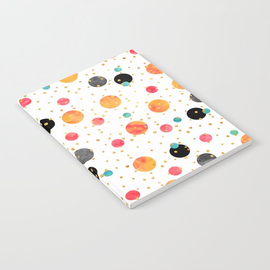 Peachy Party Notebook