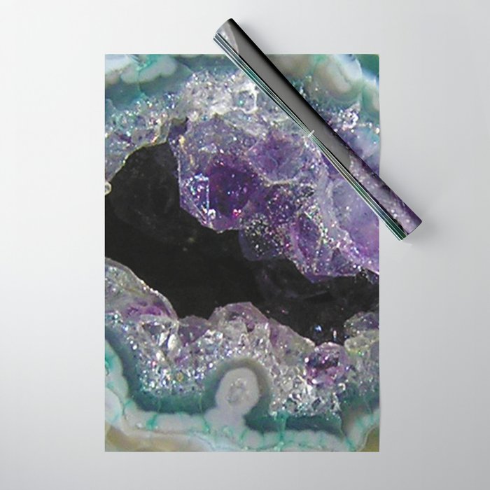 Crystal Cavern Wrapping Paper