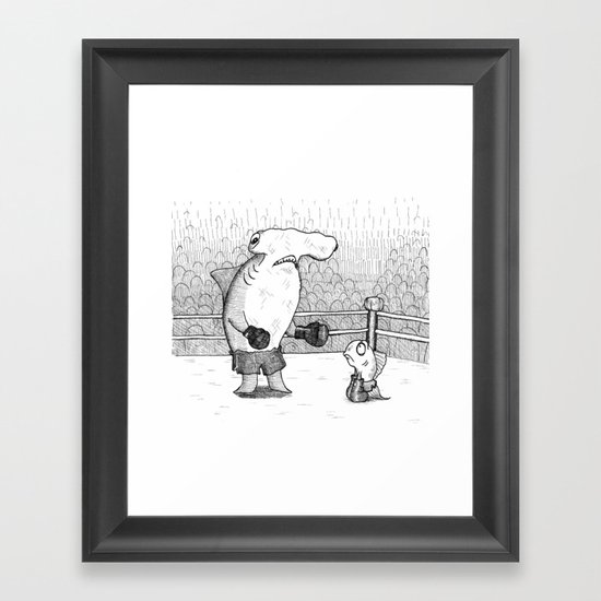 Unbalanced Framed Art Print