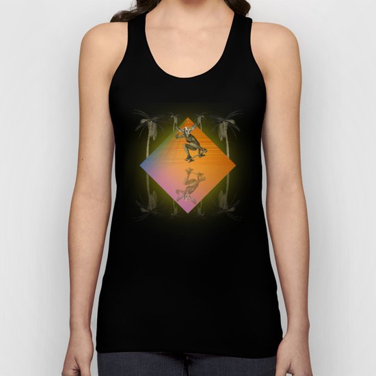 SKATEBOARDING FROM SUNRISE TO SUNSET Unisex Tank Top