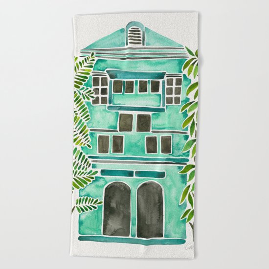 The Grotto – Mint Palette Beach Towel