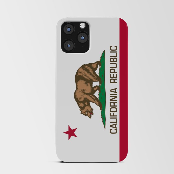 California Republic Flag iPhone Card Case