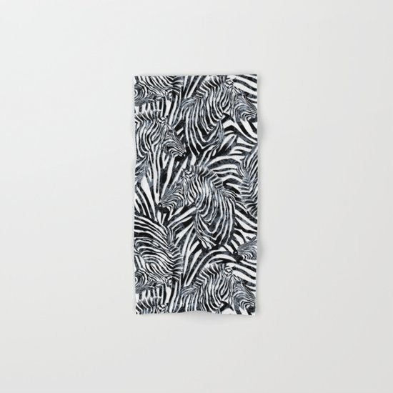 Zebra Hand & Bath Towel