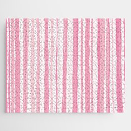 Pink Organic vertical lines and stripes pattern. Doodle digital illustration background. Jigsaw Puzzle