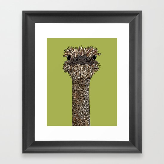 Hello Person Framed Art Print