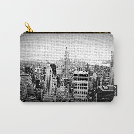 New York City Black & White Carry-All Pouch